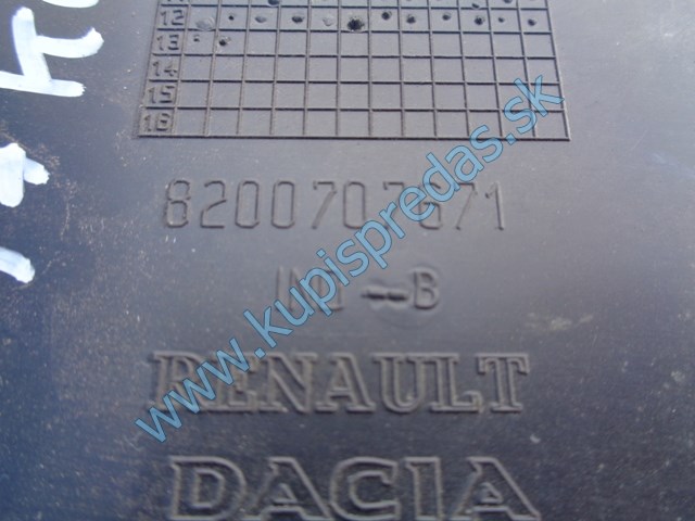 držiak baterky na daciu duster 1,6 16V, 8200707671